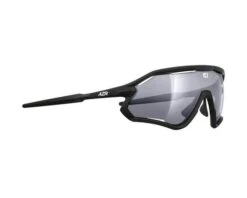 AZR Lunette De Soleil - ATTACK RX - Coffret - Gris Mat - Ecran Gris Miroir + Incolore