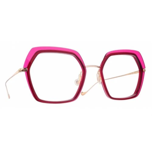 Caroline Abram Wafia Fushia Cristal/Or Rose 1 Caroline Abram Wafia Fushia Cristal/Or Rose