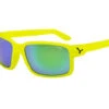 Cébé Dude Neon Yellow Cebe 1500 With Green Flash Mirror