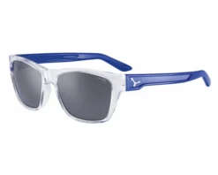 Cébé Hacker Shiny Translucent Clear Blue Zone Grey Cat.3 Silver AR