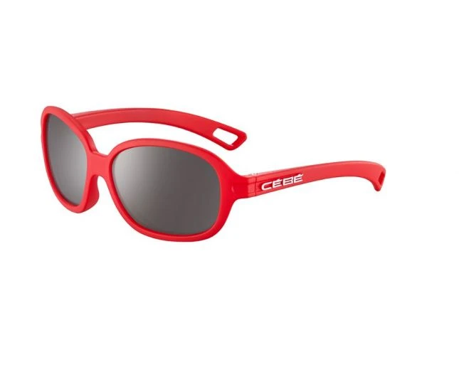 Cébé MIO - Red Matte - Zone Blue Light Grey 1 Cébé MIO - Red Matte - Zone Blue Light Grey