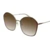 Chloé CH00015S Gold Brown Brown Lenses