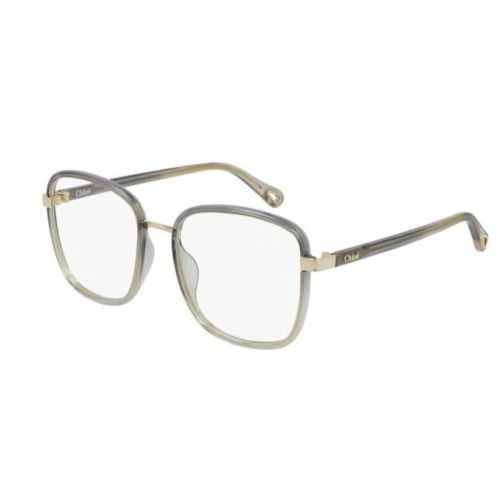 Chloé CH0034O Grey Clear Transparent 1 Chloé CH0034O Grey Clear Transparent