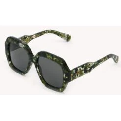 Chloé CH0154S Single Model Organic Acetate Green Grey Lenses