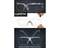 Clipotptic 2 Optique Et Sport Barres L Nez S Verres L -Lunettes De Mode clipotptic 2 optique et sport barres l nez s verres l 2.jpgdefault image 2