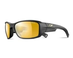 Julbo Lunette De Soleil Ado Rookie Noir Mat - REACTIV Performance 2-4 Flash Or