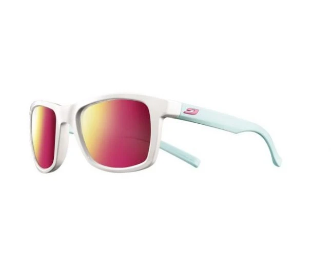 Julbo Lunette De Soleil Beach Blanc / Bleu - Spectron 3 Flash Rose 1 Julbo Lunette De Soleil Beach Blanc / Bleu - Spectron 3 Flash Rose