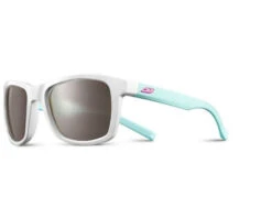 Julbo Lunette De Soleil Beach Blanc Brillant / Bleu Menthe - Spectron 3 Fume