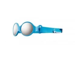 Julbo Lunette De Soleil Bébé Loop Small Turquoise/Bleu Ciel - Spectron 4 Baby Flash Argent