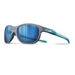 Julbo Lunette De Soleil Enfant Arcade Marron / Bleu - Spectron 3 Flash Light Bleu