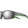 Julbo Lunette De Soleil Enfant Billy Gris Foncé / Vert - Spectron 4 Flash Argent