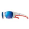 Julbo Lunette De Soleil Enfant Billy Gris / Rouge - Spectron 3 Flash Bleu