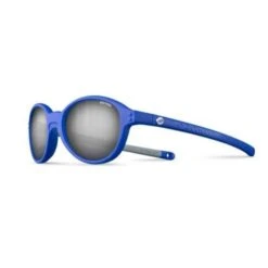 Julbo Lunette De Soleil Enfant Frisbee Bleu Roi / Gris - Spectron 3 Flash Argent