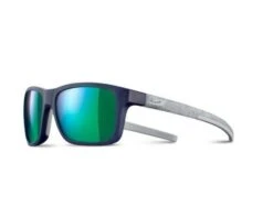 Julbo Lunette De Soleil Enfant Line Bleu / Gris Pailleté - Spectron 3 Flash Vert
