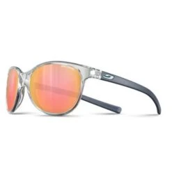 Julbo Lunette De Soleil Enfant Lizzy Cristal / Gris Foncé - Spectron 3 Flash Rose