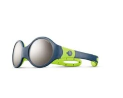 Julbo Lunette Enfant Loop Medium Bleu Foncé / Vert Clair - Spectron 4 Baby