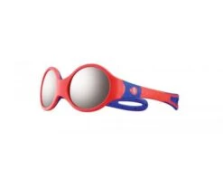Julbo Lunette Enfant Loop Medium Orange / Bleu - Spectron 4 Baby Flash Argent