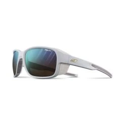 Julbo Monterosa 2.0 Mat Gris Clair - Reactiv 2-4 Flash Bleu