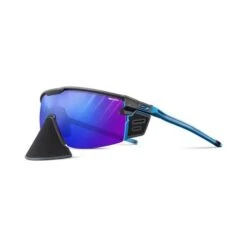 Julbo Ultimate Cover Mat Gris Foncé/Bleu - Reactiv Performance 1-3 High Contrast