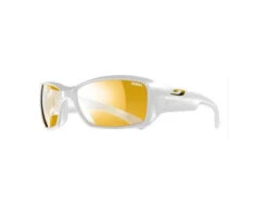 Julbo Whoops Blanc Brillant Sans Graphisme - REACTIV Performance 2-4 Flash Or