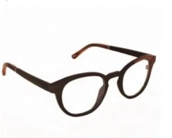 Mou Compagny Brut Collection TOSH M Lunettes De Vue En Bois De Cumaru Et Ebene