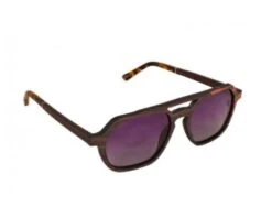 Mou Compagny GATZAK Bois Erable Cumaru Zebrano Clair Rouge Carbone Et Titane Verres Violets Dégradés