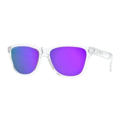 Oakley Frogskins XS Polished Clear-Prizm Violet 1 Oakley Frogskins XS Polished Clear-Prizm Violet