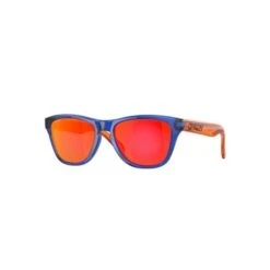 Oakley Frogskins XXS Crystal Blue W/ Prizm Ruby