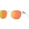Oakley Latch Matte Clear Prizm Rose Gold Polarized