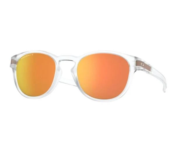 Oakley Latch Matte Clear Prizm Rose Gold Polarized 1 Oakley Latch Matte Clear Prizm Rose Gold Polarized