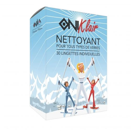 Onika Lingettes Lunette Charlie Adam Snow Boite De 30 - Ski à La Française 1 Onika Lingettes Lunette Charlie Adam Snow Boite De 30 - Ski à La Française